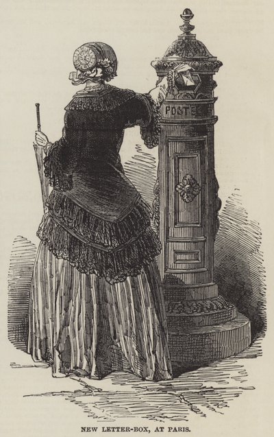 Nouvelle boîte aux lettres, à Paris - English School