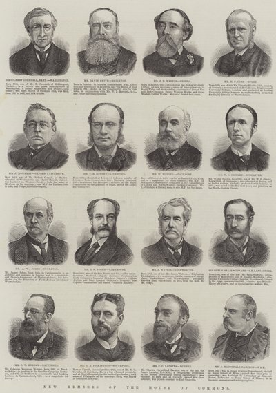 Nouveaux membres de la Chambre des communes - English School