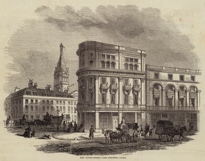 Nouvelle Oxford-Street (gravure) - English School