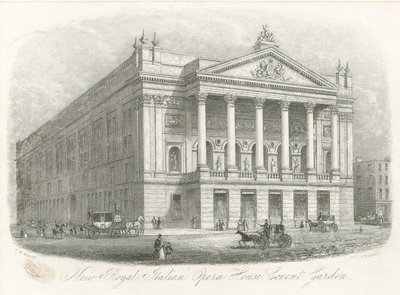 Nouveau Opéra Royal Italien, Covent Garden, Londres - English School