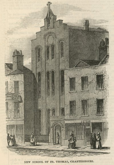 Nouvelle école de St Thomas, Charterhouse - English School