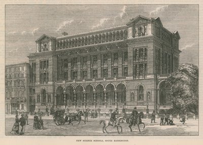 Nouvelles écoles de sciences, South Kensington, Londres - English School