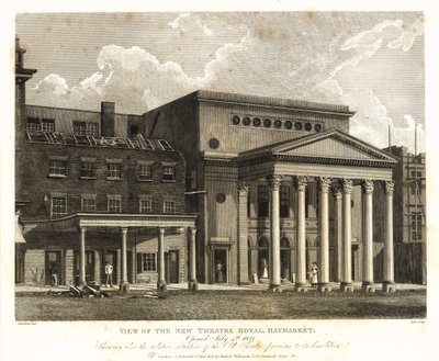 Nouveau théâtre royal, Haymarket - English School