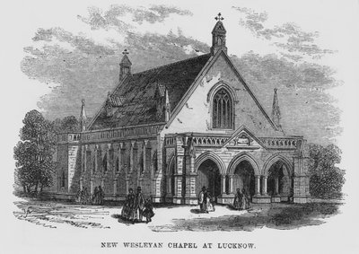 Nouvelle chapelle wesleyenne à Lucknow - English School