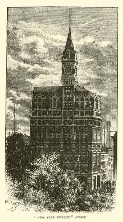 Bureau du New York Tribune - English School