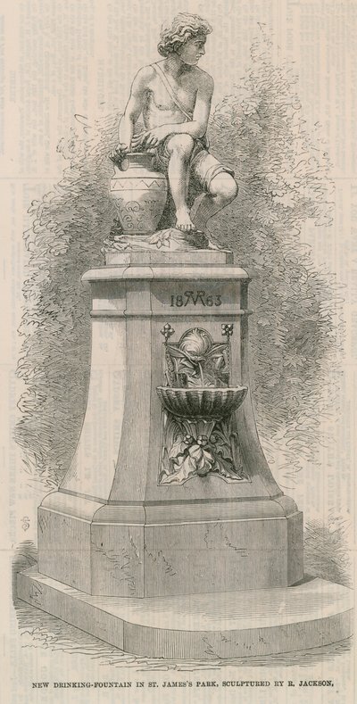 Nouvelle fontaine à boire dans le parc St James - English School