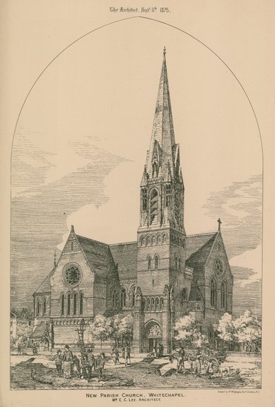 Nouvelle église paroissiale, Whitechapel - English School