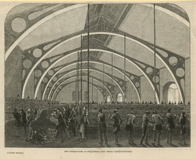 Nouvelle salle de tri au General Post Office - English School