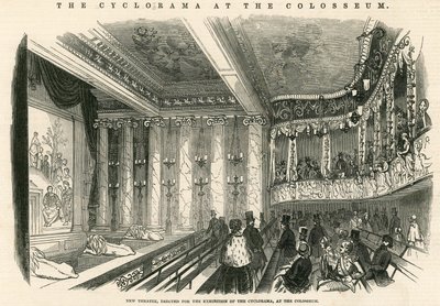 Nouveau théâtre, érigé pour l
