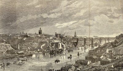 Newcastle upon Tyne en 1887 - English School