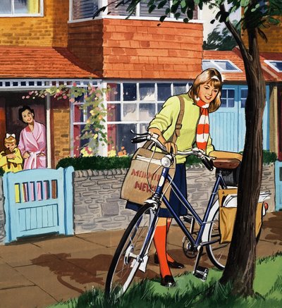 Fille de journaux - English School