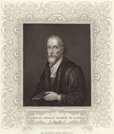 Nicholas Ridley - English School