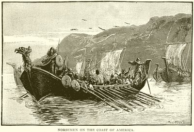 Les Norvégiens sur la côte d