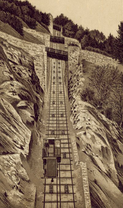North Devon: Cliff Railway, Lynmouth à Lynton - English School