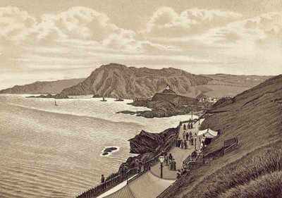 North Devon : Lantern Hill et Hillsboro, East Parade - English School