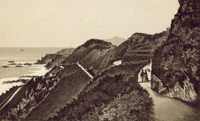 North Devon: Torrs Walks, vue vers l