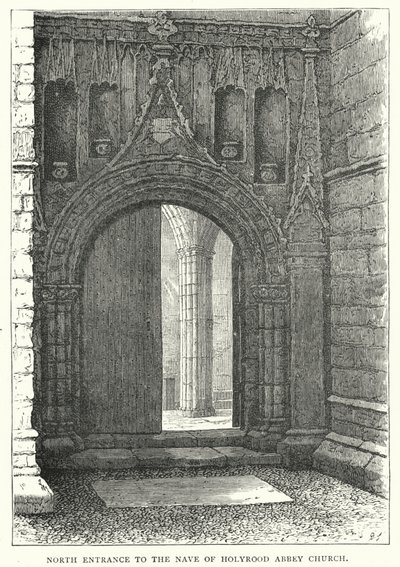 Entrée nord de la nef de l