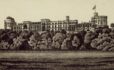 Façade nord, Château de Windsor - English School