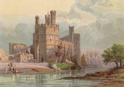 Nord du Pays de Galles, Château de Carnarvon - English School
