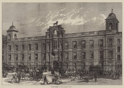 Maison Northumberland, façade du Strand - English School