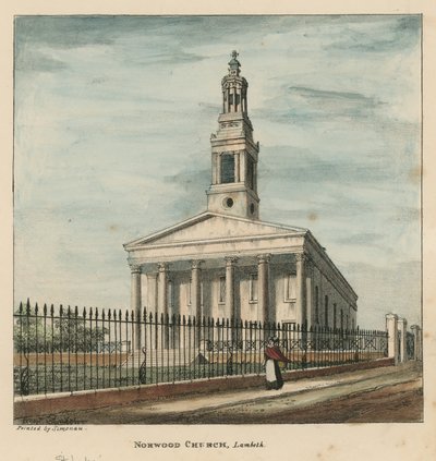 Église de Norwood, Lambeth, Londres - English School