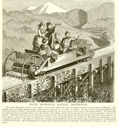 Nouvelle locomotive hydraulique en Californie - English School
