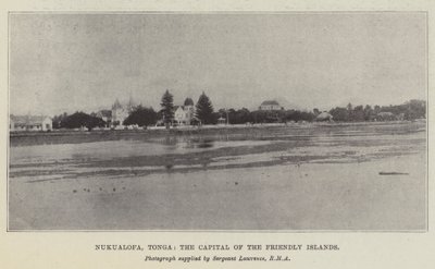 Nukualofa, Tonga, la capitale des îles amicales - English School