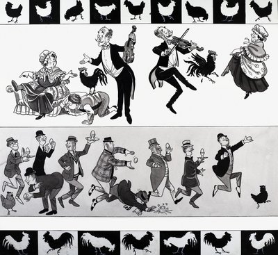 Illustration de comptine - English School