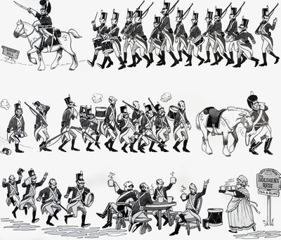 Illustration de comptine : Le Grand Vieux Duc d