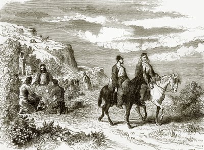Récolte de noix sur le mont Athos - English School