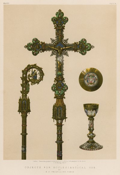 Objets pour usage ecclésiastique - English School