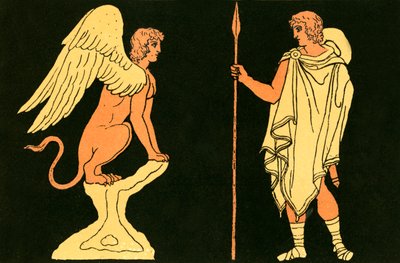 Œdipe et le Sphinx - English School