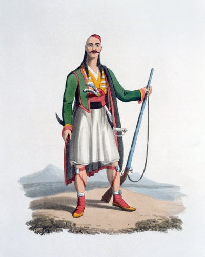 Officier des spahis, 1818 - English School