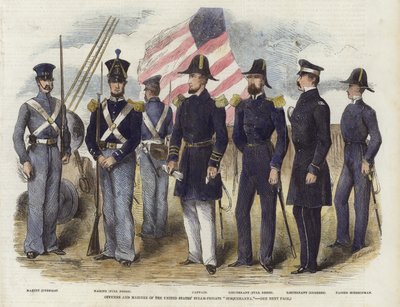 Officiers et marines - English School