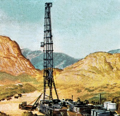 Plateforme de forage pétrolier - English School