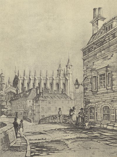 Vieux Pont de Barnes Pool, 1838 - English School