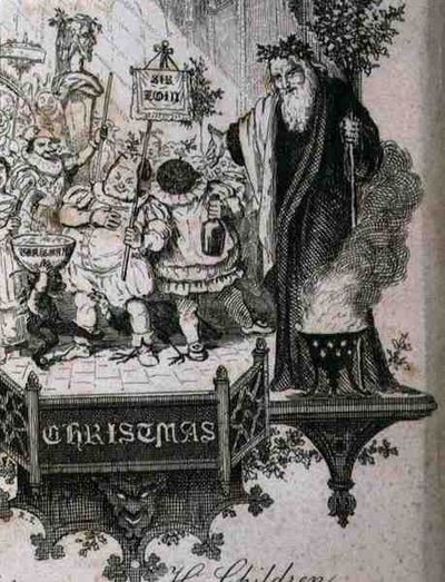 Le vieux Noël et ses enfants - English School