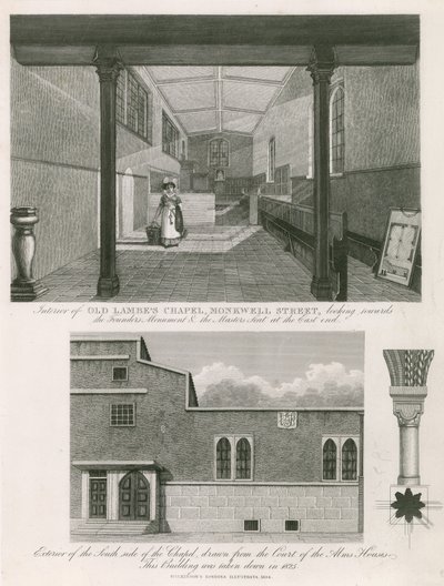 Ancienne chapelle Lambes, Monkwell Street, Londres - English School