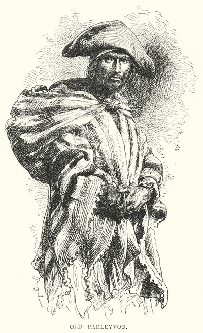 Old Parleyvoo (gravure) - English School