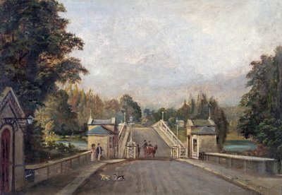 Vieux pont de Richmond, 1779 - English School