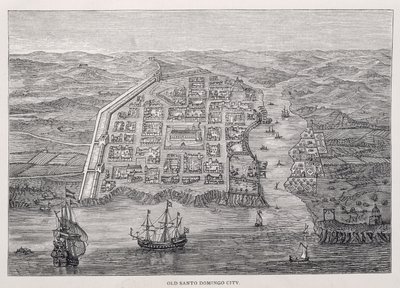 Vieille ville de Saint-Domingue à l