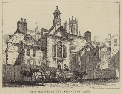 Ancienne auberge des sergents, Chancery Lane - English School