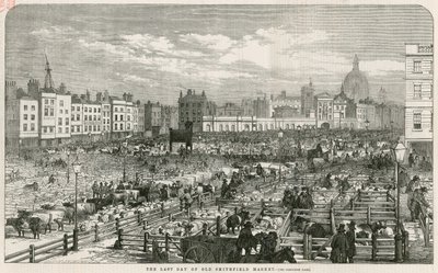 Ancien marché de Smithfield - English School