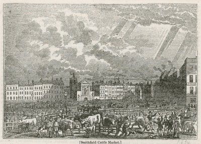 Ancien marché de Smithfield - English School