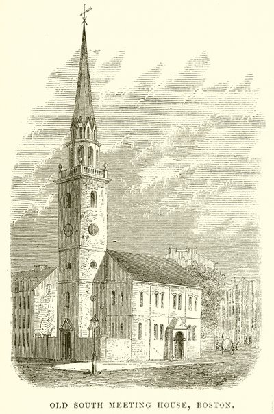 Old South Meeting House, Boston - English School