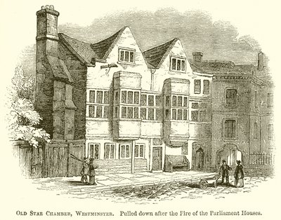 Ancienne chambre étoilée, Westminster - English School