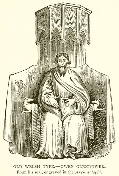 Ancien type gallois. Owen Glendower - English School