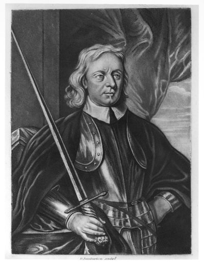Oliver Cromwell (1599-1658) illustration de 