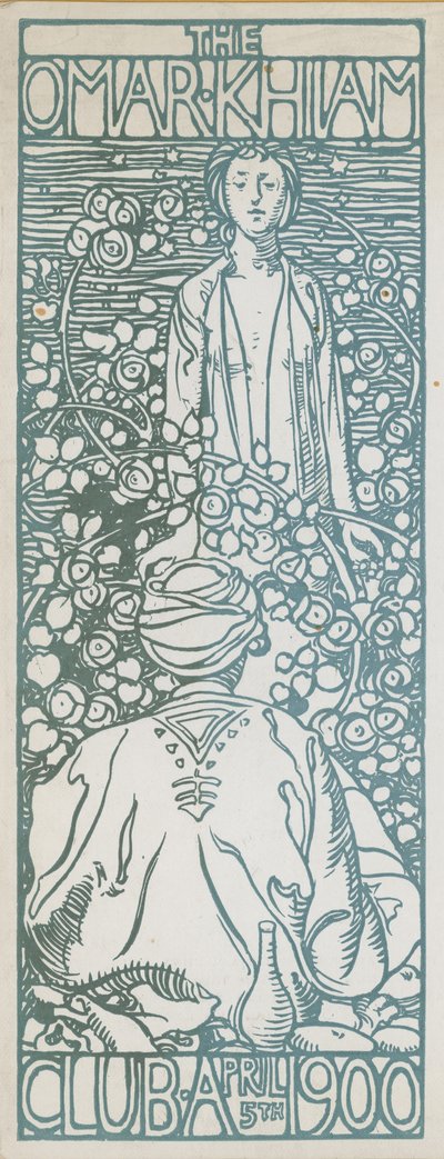 Dîner du Club Omar Khayyam, 5 avril 1900 - English School