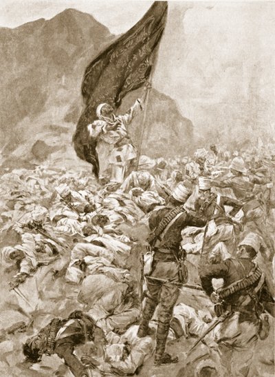 Omdurman : Le dernier porteur du drapeau noir, 2 septembre 1898 - English School